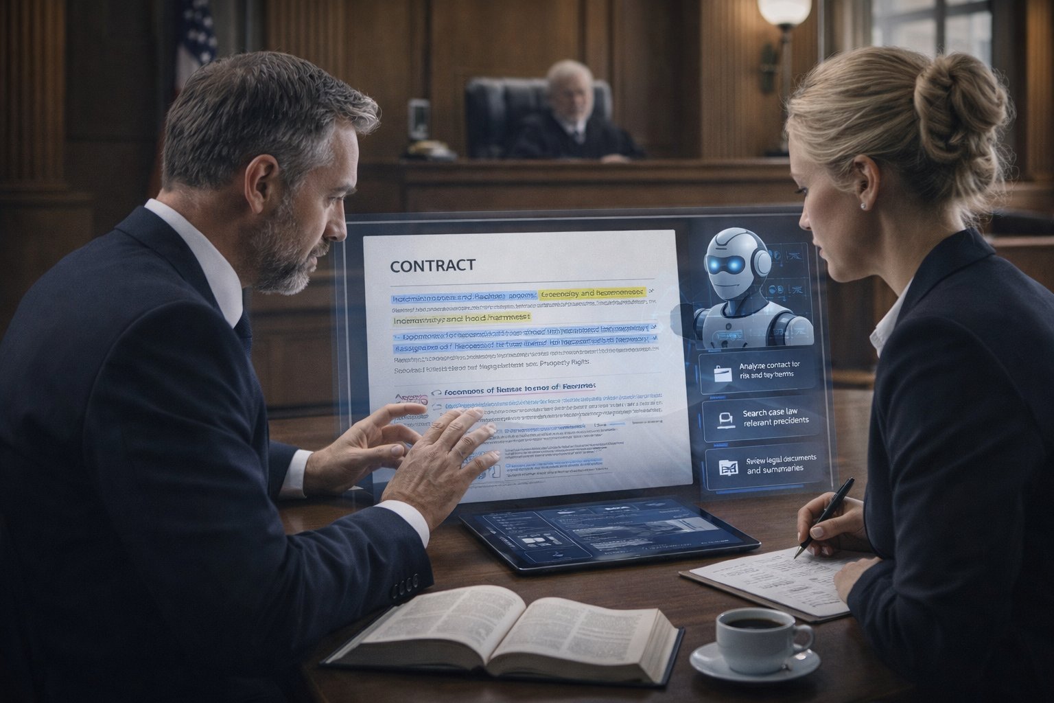 AI dla prawników: analiza umów i research prawny