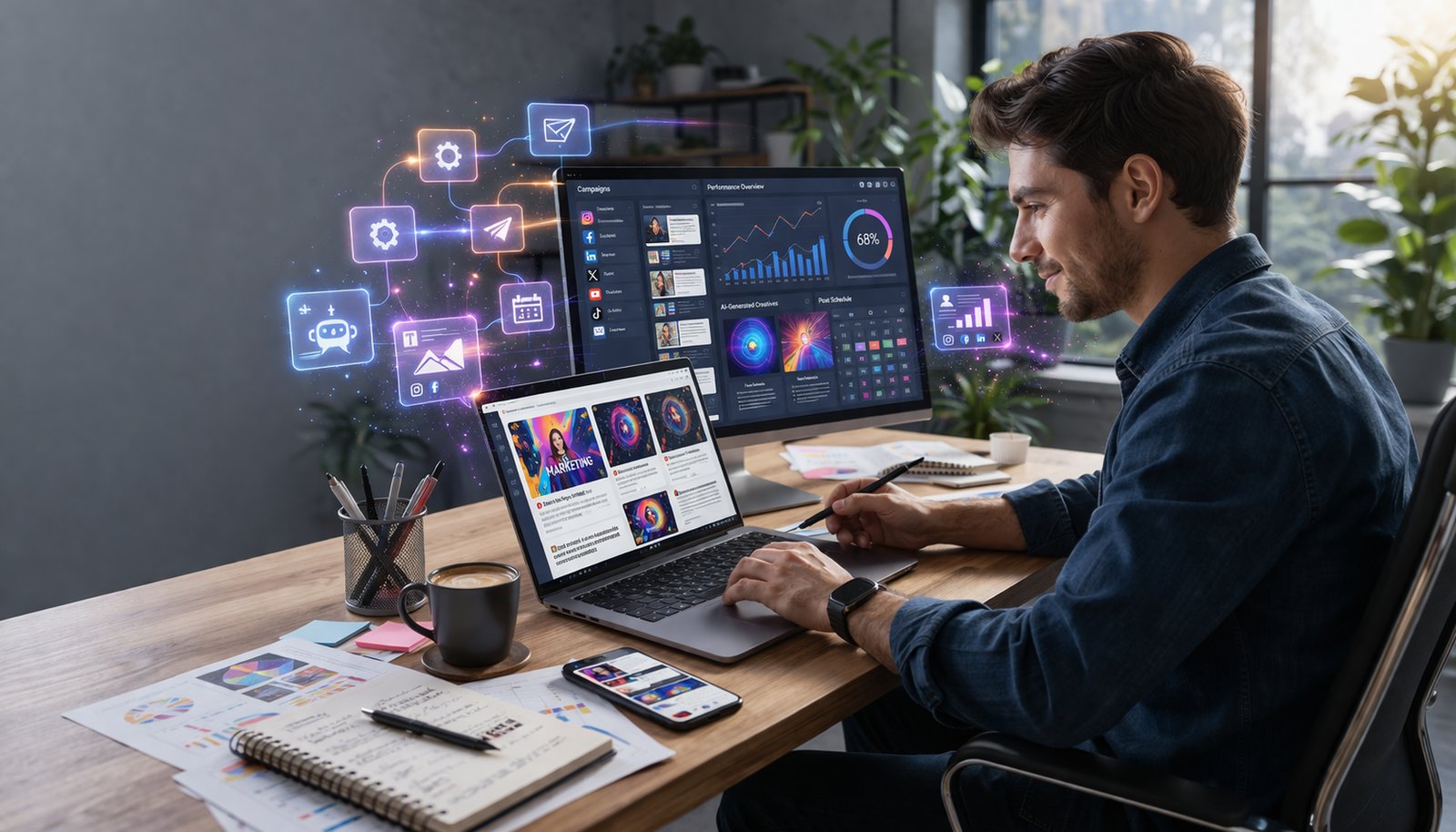 AI in Marketing: Automating Everyday Tasks and Creating Better Materials